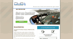 Desktop Screenshot of discount-autoglass.com